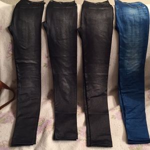 4 genie jeggings size S/M elastic